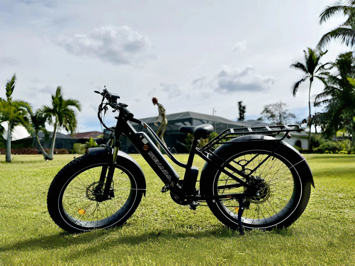 Senada - Herald - Plus 26" Step Thru All Terrain Fat Tire E-Bike (UL Certified) (1000W 48V 21AH)