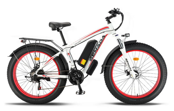 Senada - Archon - 26 All Terrain Fat Tire Mountain E-Bike (UL 2849 Certified | 1000W 48V)