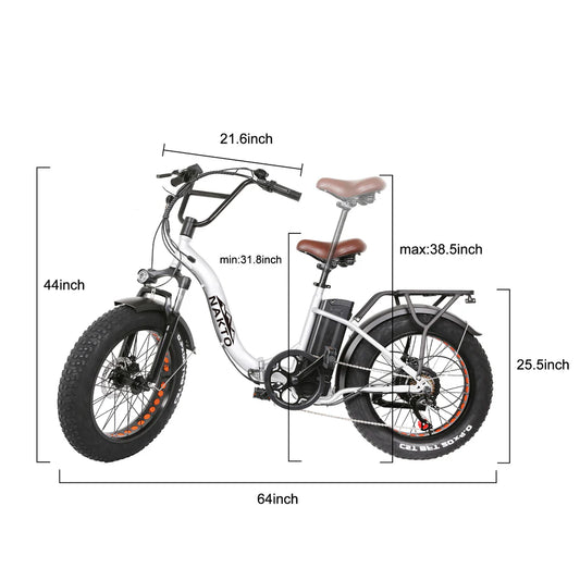 NAKTO - FOLDING OX ELECTRIC BIKE