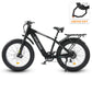 Ecotric - Explorer - Fat Tire E-Bike with Rear Rack, 26 inches 48V