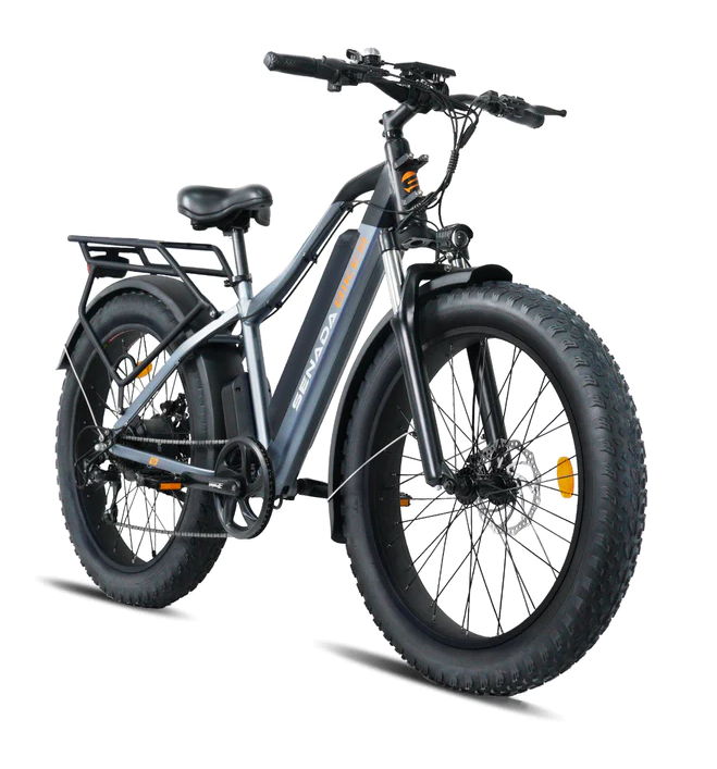 SENADA - SABER PLUS - Fat Tire All Terrain Electric Bike | 1000W 21AH | Hydraulic Disc Brakes