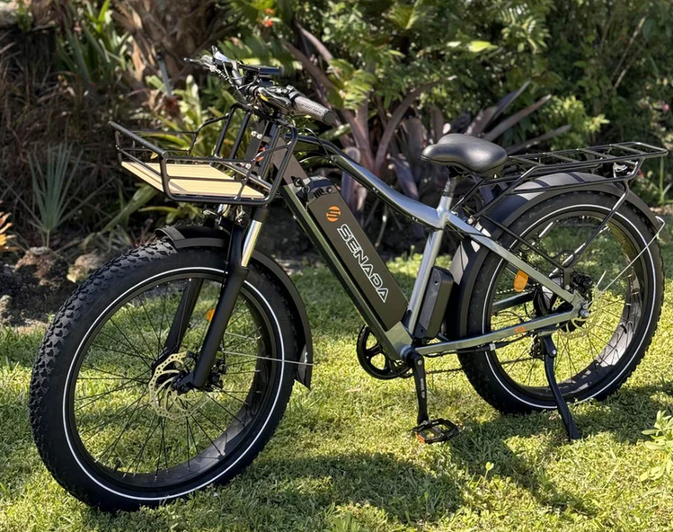 SENADA - SABER PLUS - Fat Tire All Terrain Electric Bike | 1000W 21AH | Hydraulic Disc Brakes