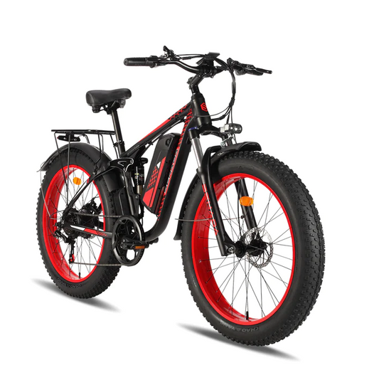 Senada - Viper Plus - 26" Fat Tire Electric Mountain Bike (Upgraded 48V 1000W)