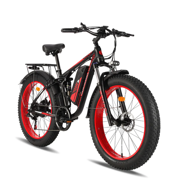 Senada - Viper - 26 Fat Tire Electric Mountain Bike (Upgraded 48V 1000W)